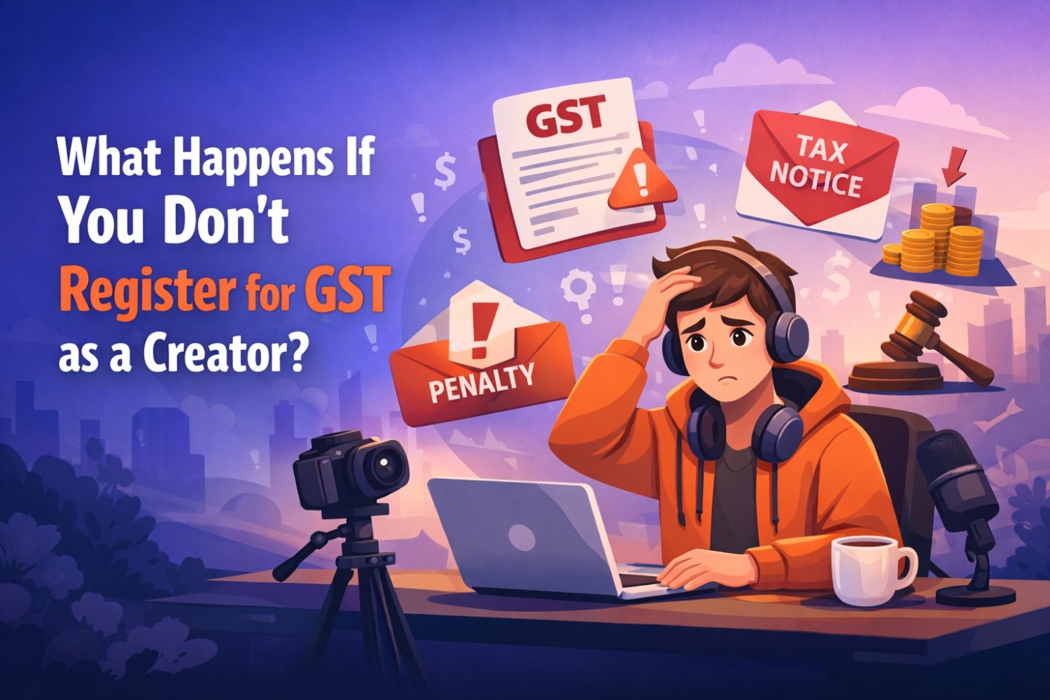 What Happens If You Don't Register for GST as a Creator?
